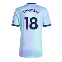 Camiseta Arsenal Takehiro Tomiyasu #18 Tercera Equipación 2024-25 manga corta